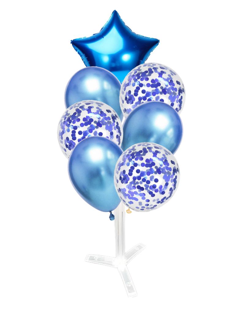 BUQUÊ DE BALÕES AZUL