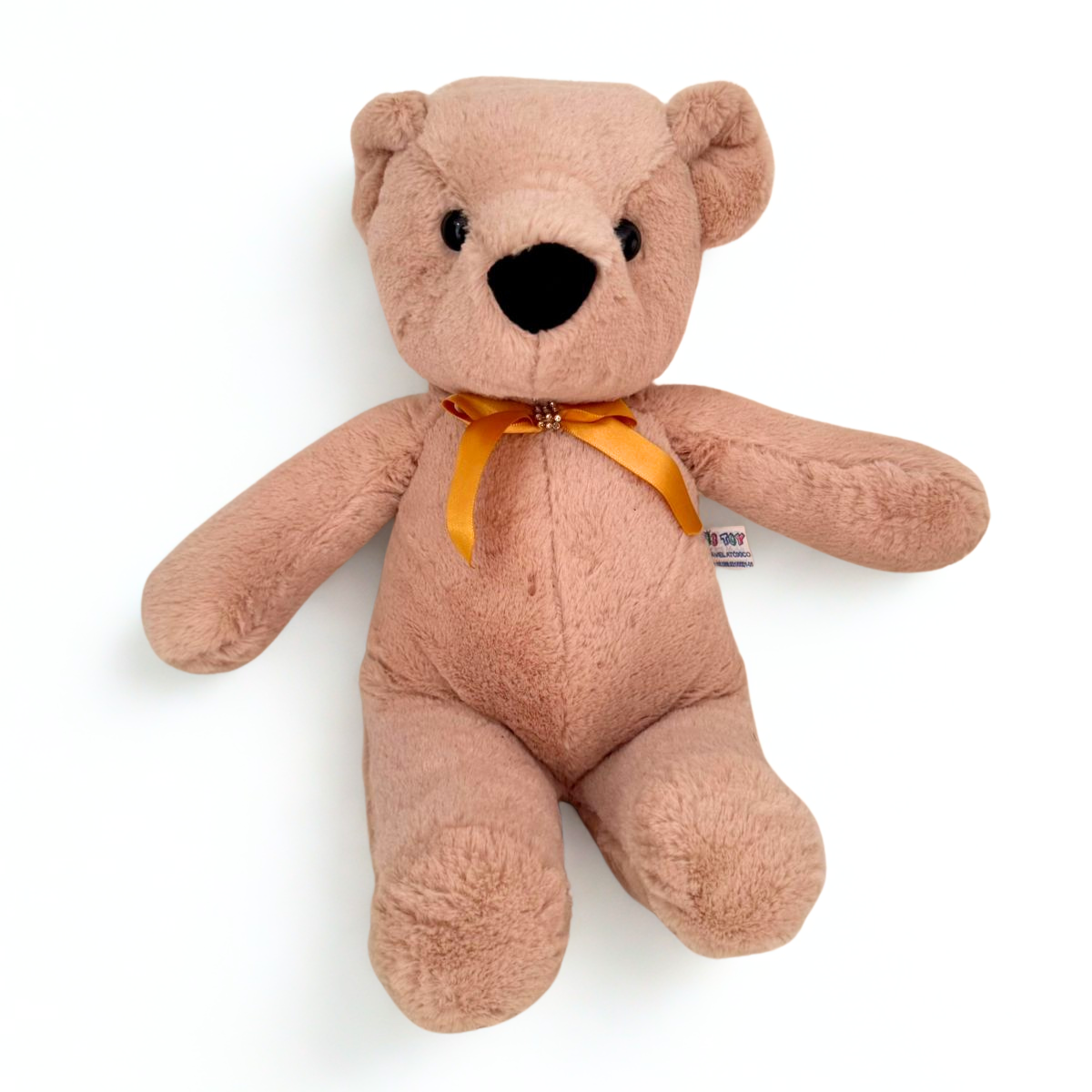 Urso de Pelúcia com Lacinho de Cetim