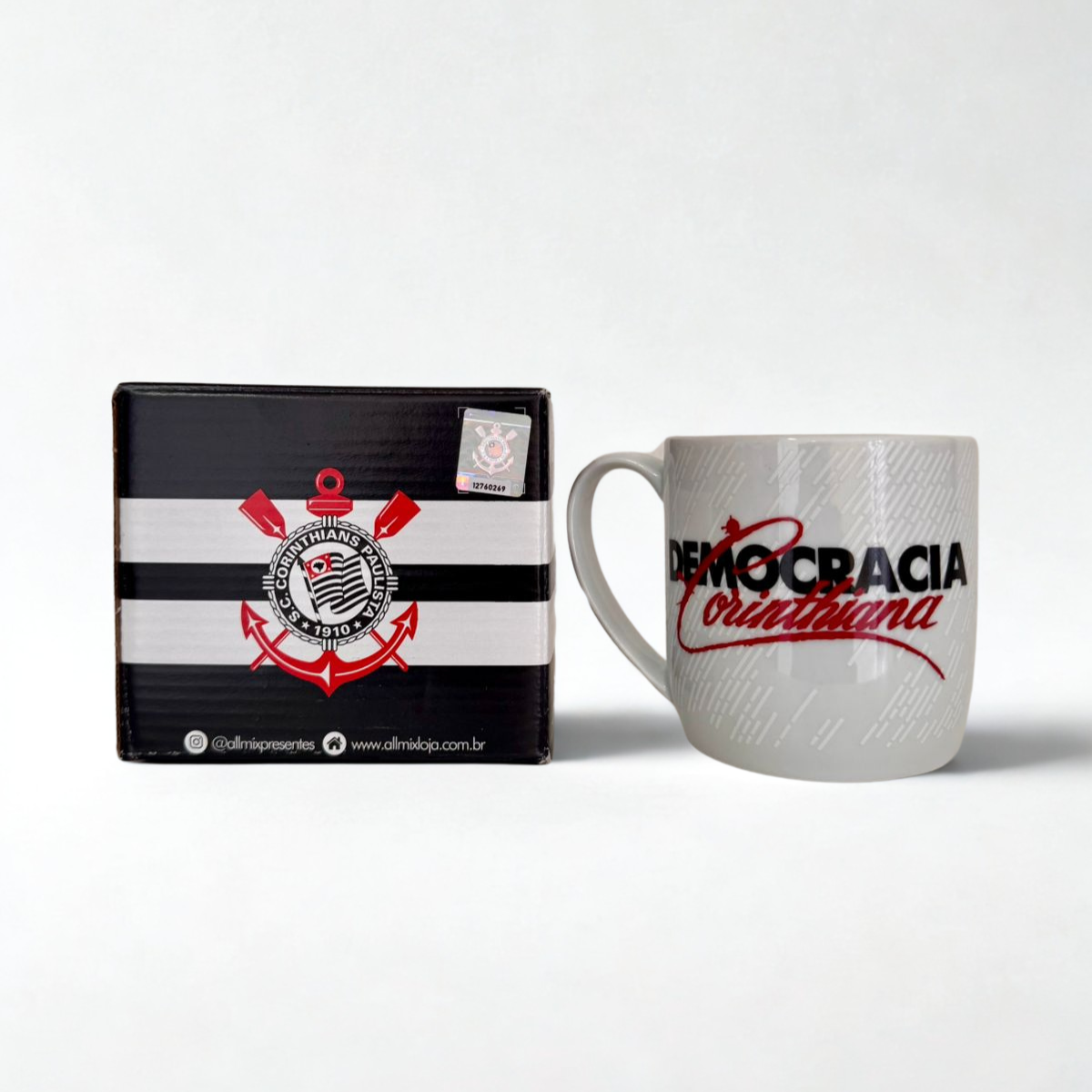 Caneca de Porcelana Licenciada – Corinthians