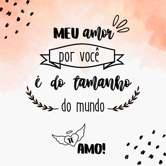 Cartão "MEU AMOR"