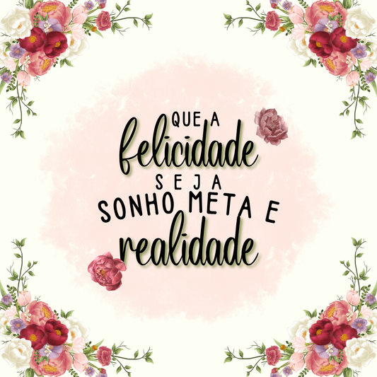 Cartão "FELICIDADE"