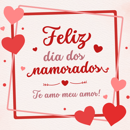 Cartão "NAMORADOS"