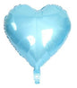 BALÃO DE CORAÇÃO AZUL CLARO 22CM