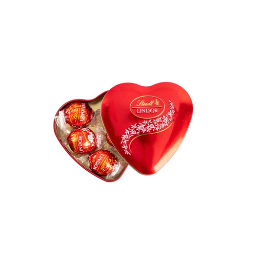 LINDT LINDOR Lata Coração Pequena 50g