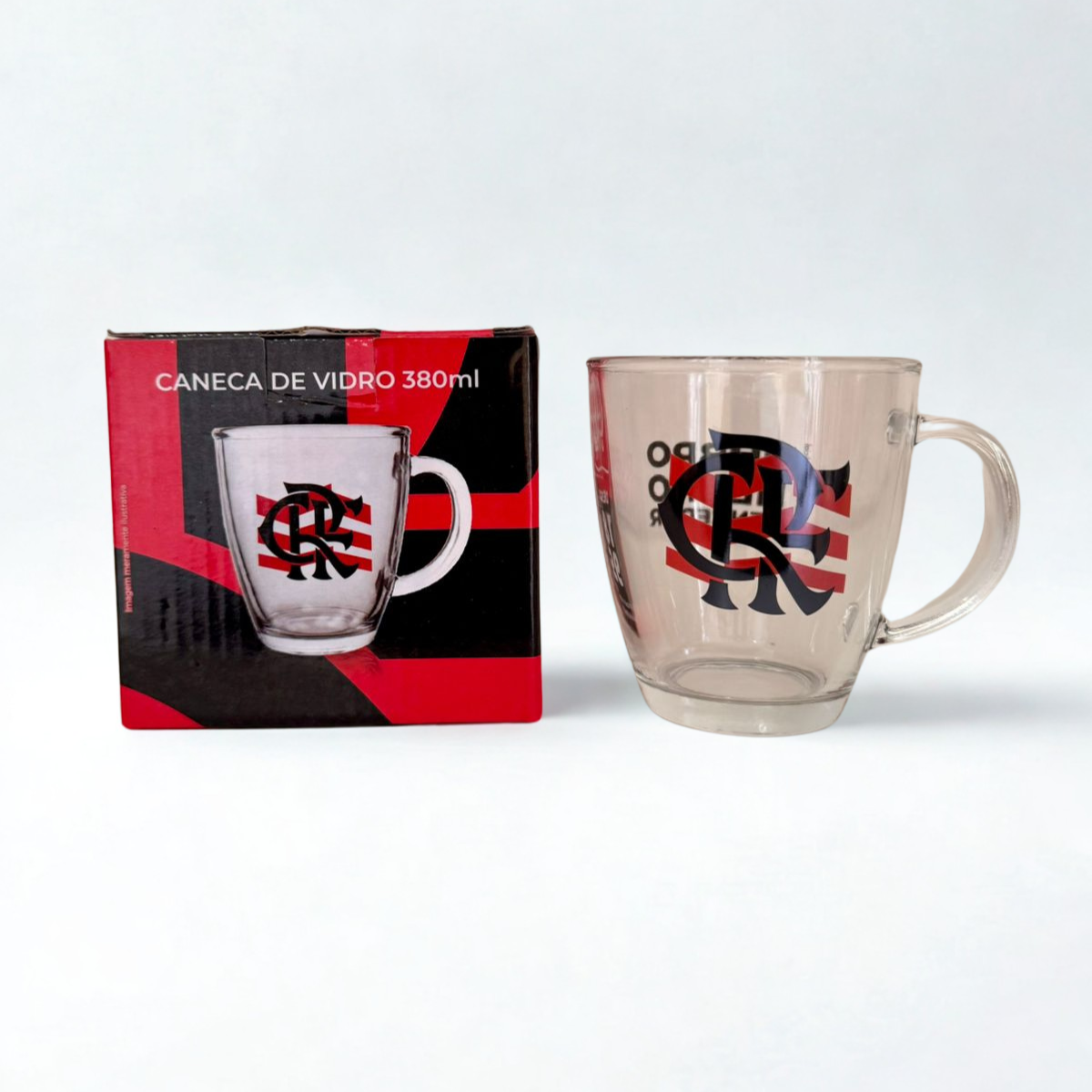 Caneca de Vidro - Flamengo